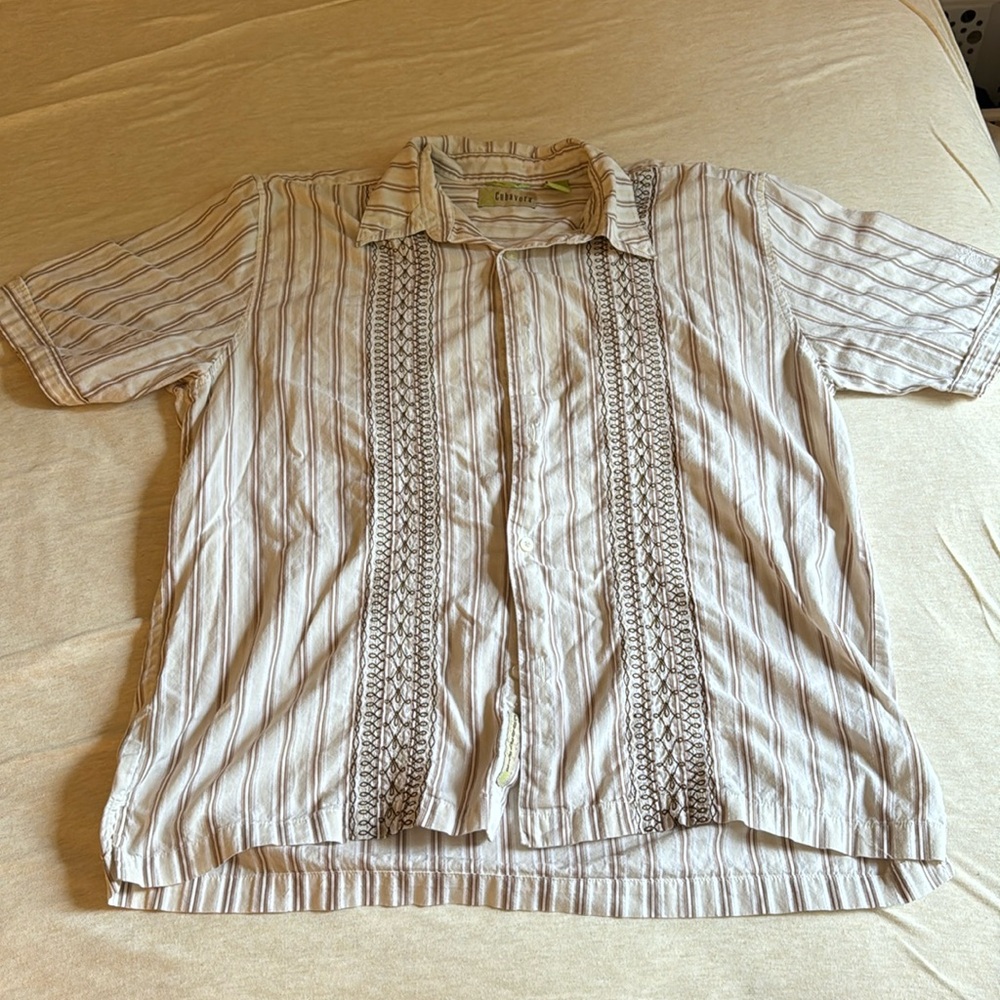 Vintage men’s Cubavera button up size Large